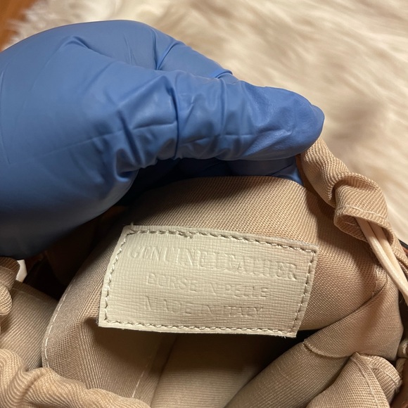 Borse in pelle Camel raffia bag - Picture 5 of 16